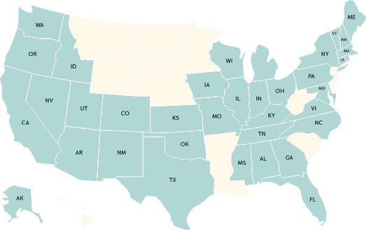 USA Map'